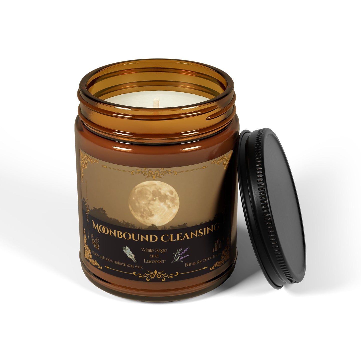 Moonbound Cleansing Soy Candle