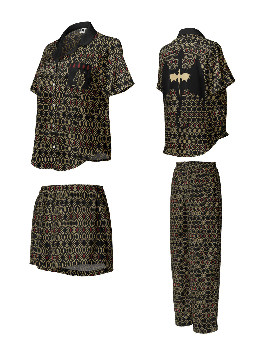 Empress of Embers Pajama Top